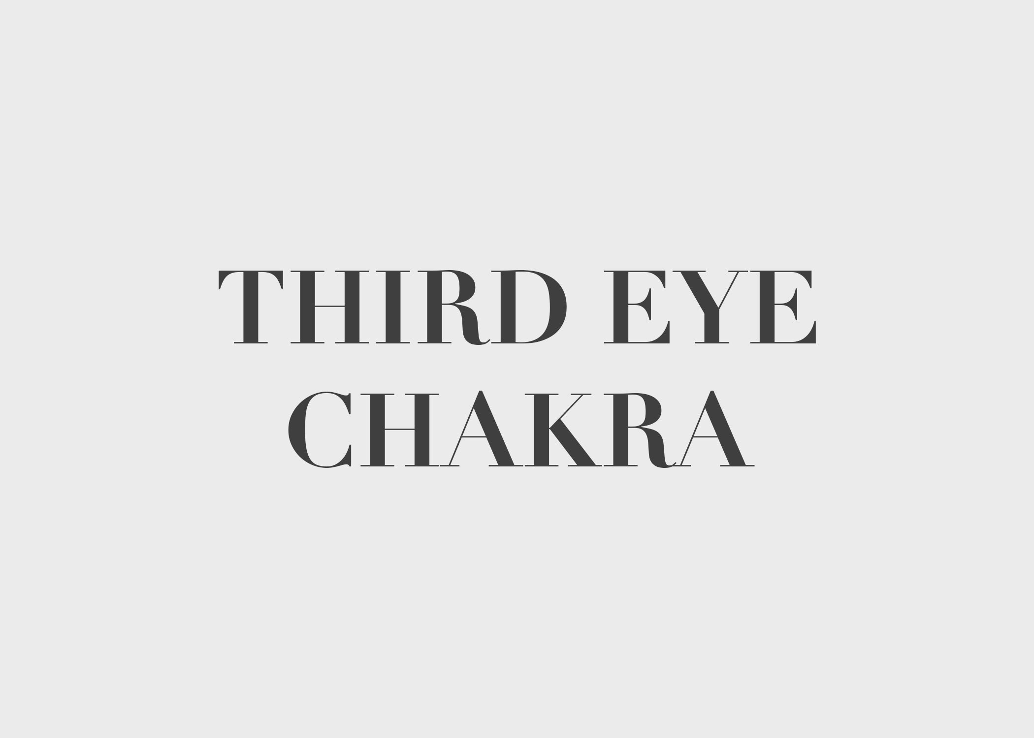 Exploring the Third Eye Chakra: A Path to Intuition and Insight